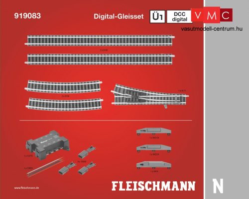Fleischmann 919083 Sínkészlet Ü1/DCC (N)