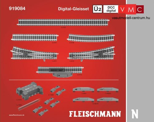 Fleischmann 919084 Sínkészlet Ü2/DCC (N)