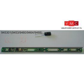 Fleischmann 945301 Belső világítás személykocsikhoz, villogásmentes LED (9453, 9460, 9464