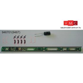   Fleischmann 946701 Belső világítás személykocsikhoz, villogásmentes LED (9467 kiváltása) (N)