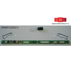   Fleischmann 946901 Belső világítás négytengelyes Eurofima személykocsikhoz, villogásmentes LED (20021 kiváltása) (N)