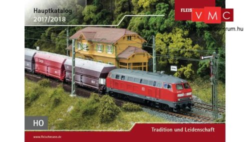Fleischmann 990317 Fleischmann katalógus 2017/2018 (H0), német nyelven
