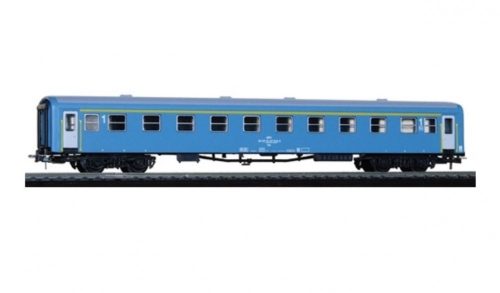 Fuggerth 2111 Személykocsi, négytengelyes Ap sorozat, kék, 1. osztály, MÁV (E5) (H0)
