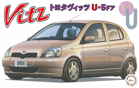 Fujimi 04738 Toyota Vitz U 5Door 1/24 autó makett