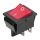 GLB 09029PI Billenő kapcsoló, 2 áramkör, 16 A - 250 V, OFF - ON, piros világítással