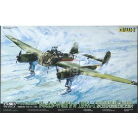   GWH04808 1/48 WWII German Fw 189A-1 with "Sonderaktion Schneekufen" makett