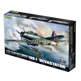   GWH04809 1/48 WWII Douglas TBD-1 "Devastator" - VT-6 at Wake Island 1942 makett