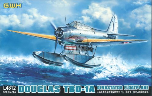 GWH04812 1/48 WWII Douglas TBD-1a Devastator Floatplane makett