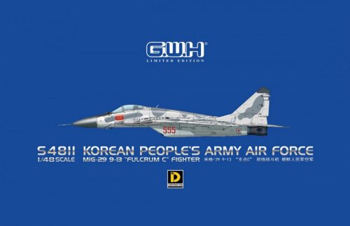 GWH0S4811 MiG-29 9-13 Fulcrum C Korean People's Army Air Force 1/48 repülőgép makett