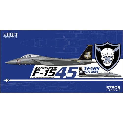 Great Wall Hobby S7205 USAF F-15C Annversary of 45 Years in Europe 1/72 repülőgép makett