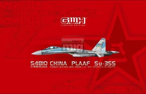 Great Wall Hobby S4810 PLAAF Su-35S "Flanker E" Multirole Fighter 1/48 repülőgép makett