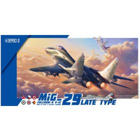   GWH l7212 MiG-29 Fulcrum-A 9-12 Late Type 1/72 repülőgép makett