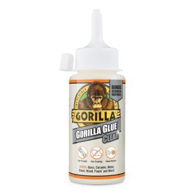   Gorilla 1244400 Gorilla Glue Clear kristálytiszta ragasztó 110ml
