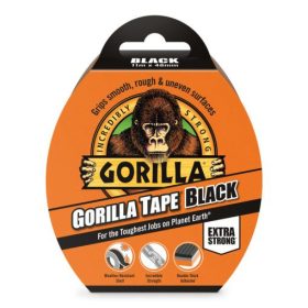   Gorilla 3044000 Gorilla TAPE Black fekete ragasztószalag 11m x 48mm