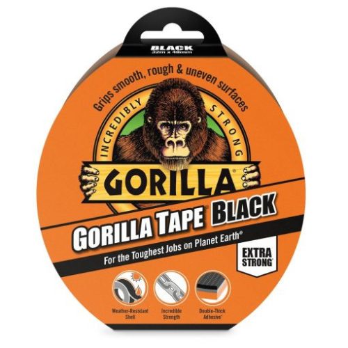 Gorilla 3044010 Gorilla TAPE Black fekete ragasztószalag 32m x 48mm