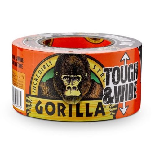 Gorilla 3044300 Gorilla TAPE Tough & Wide fekete ragasztószalag 73mm x 27m
