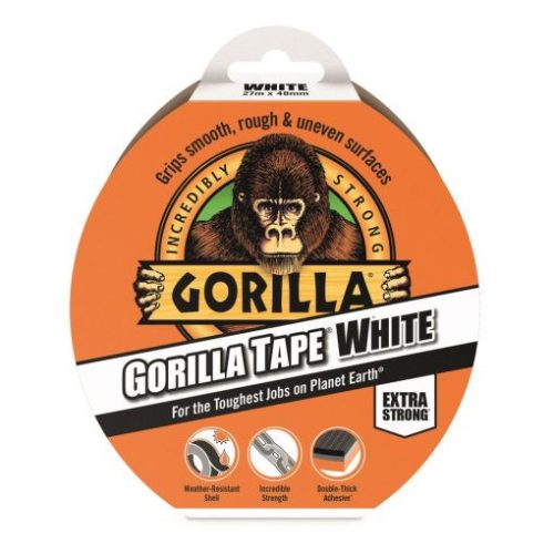 Gorilla 3044600 Gorilla TAPE White fehér ragasztószalag 27m x 48mm