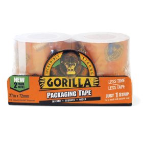   Gorilla 3044820 Gorilla Packing Tape csomagolószalag utántöltő 2 x 27m