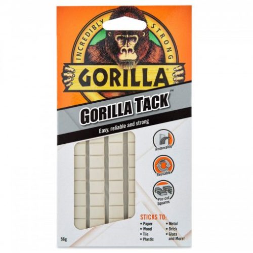 Gorilla 3144001 Gorilla Tack Gyurmaragasztó 84db/csomag