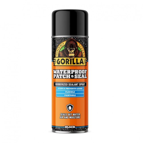 Gorilla 3244020 Gorilla Waterproof PATCH & SEAL POURABLE fekete vízálló foltozó/tömítő spray 473ml