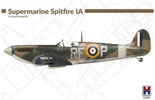 Hobby 2000 32001 Supermarine Spitfire Ia 1/32 repülőgép makett