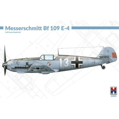 Hobby 2000 32005 Messerschmitt Bf 109 E-4 1/32 repülőgép makett