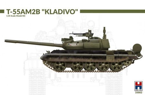 Hobby 2000 35002 T-55 AM2B Kladivo 1/35 harckocsi makett