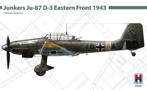 Hobby 2000 48004 Junkers Ju-87D-3 Eastern Front 1943 1/48 repülőgép makett