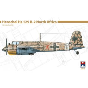   Hobby 2000 48012 Henschel Hs 129B-2 North Africa 1/48 repülőgép makett