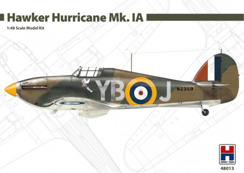 Hobby 2000 48013 Hawker Hurricane Mk.IA 1/48 repülőgép makett