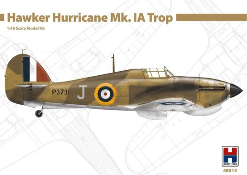 Hobby 2000 48014 Hawker Hurricane Mk.IA Trop 1/48 repülőgép makett