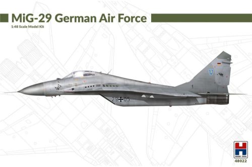 Hobby 2000 48022 MiG-29 German Air Force 1/48 repülőgép makett