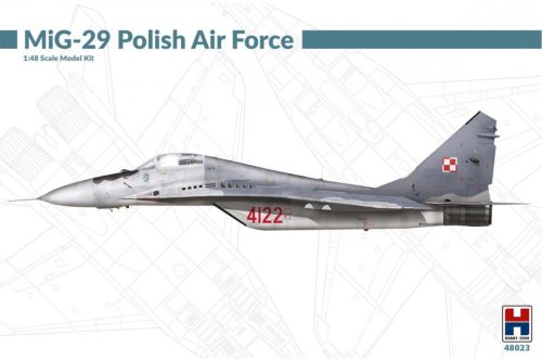 Hobby 2000 48023 MiG-29 Polish Air Force 1/48 repülőgép makett