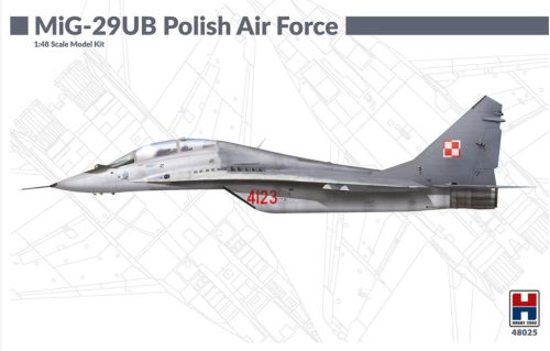 Hobby 2000 48025 MiG-29UB Polish Air Force 1/48 repülőgép makett