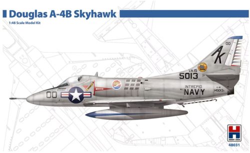 Hobby 2000 48031 Douglas A-4B Skyhawk 1/48 repülőgép makett