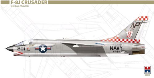Hobby 2000 48040 F-8J Crusader 1/48 repülőgép makett