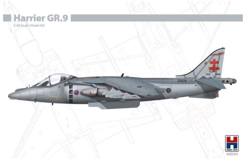 Hobby 2000 48044 Harrier GR.9 1/48 repülőgép makett