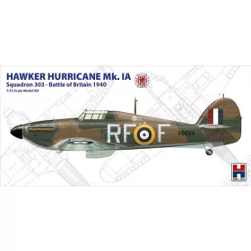   Hobby 2000 72001 Hawker Hurricane Mk.IA Squadron 303 - Battle of Britain 1940 1/72 repülőgép makett