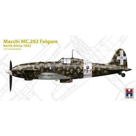  Hobby 2000 72006 Macchi MC.202 Folgore North Africa 1942 1/72 repülőgép makett