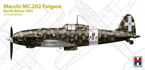 Hobby 2000 72006 Macchi MC.202 Folgore North Africa 1942 1/72 repülőgép makett