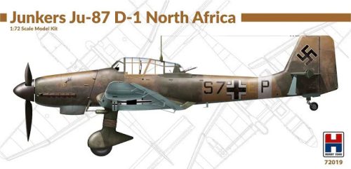 Hobby 2000 72019 Junkers Ju-87 D-1 North Africa 1/72 repülőgép makett