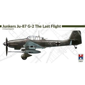   Hobby 2000 72021 Junkers Ju-87 G-2 The Last Flight 1/72 repülőgép makett