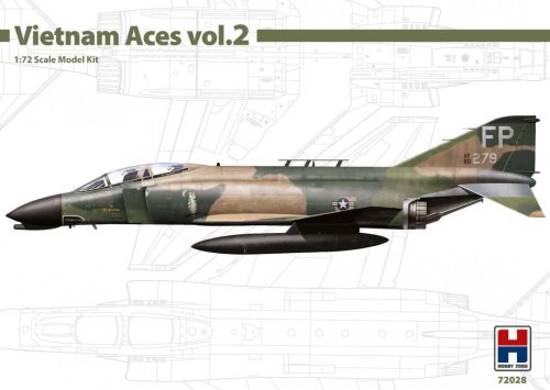 Hobby 2000 72028 Vietnam Aces vol.2 1/72 repülőgép makett