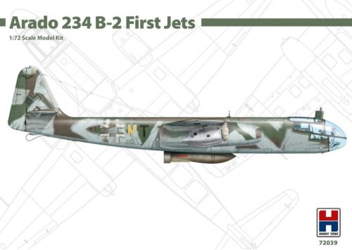 Hobby 2000 72039 Arado 234 B-2 First Jets 1/72 repülőgép makett