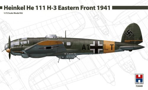 Hobby 2000 72049 Heinkel He 111 H-3 Eastern Front 1941 1/72 repülőgép makett