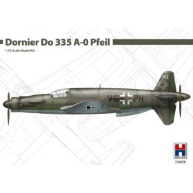   Hobby 2000 72059 Dornier Do 335 A-0 Pfeil 1/72 repülőgép makett
