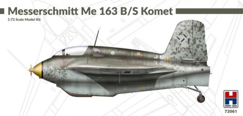 Hobby 2000 72061 Messerschmitt Me 163 B/S Komet 1/72 repülőgép makett