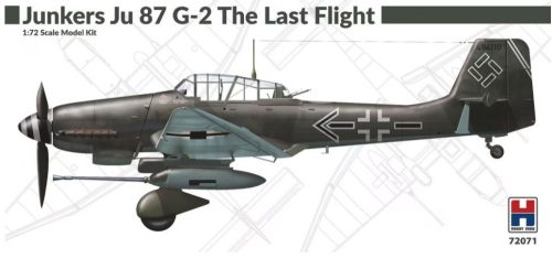 Hobby 2000 72071 Junkers Ju 87 G-2 The Last Flight 1/72 repülőgép makett