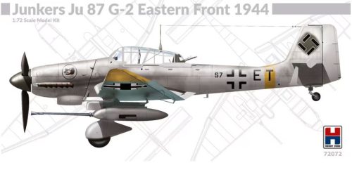 Hobby 2000 72072 Junkers Ju 87 G-2 Eastern Front 1944 1/72 repülőgép makett