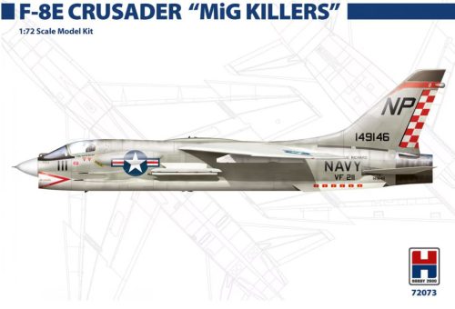 Hobby 2000 72073 Vought F-8E Crusader "MiG Killers" 1/72 repülőgép makett